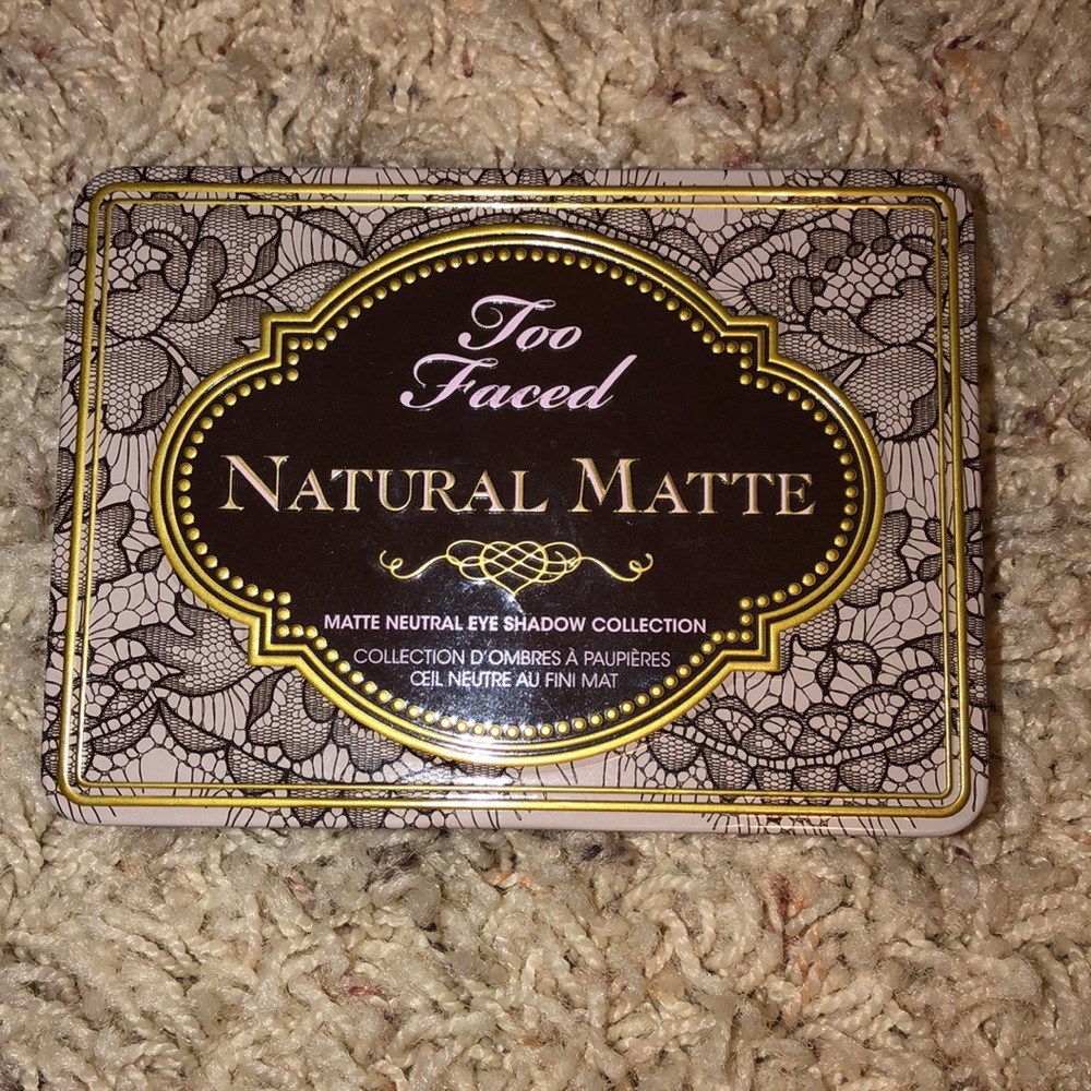 Too faced Natural Matte Eyeshadow Palette